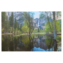 ヨセミテ滝 メタルプリント