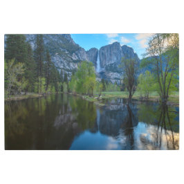 ヨセミテ滝 メタルプリント