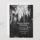 ヨセミテ滝 招待状 (正面)