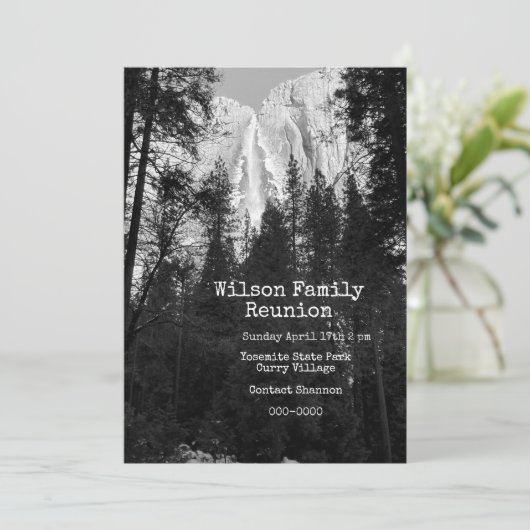 ヨセミテ滝 招待状 (スタンド正面)