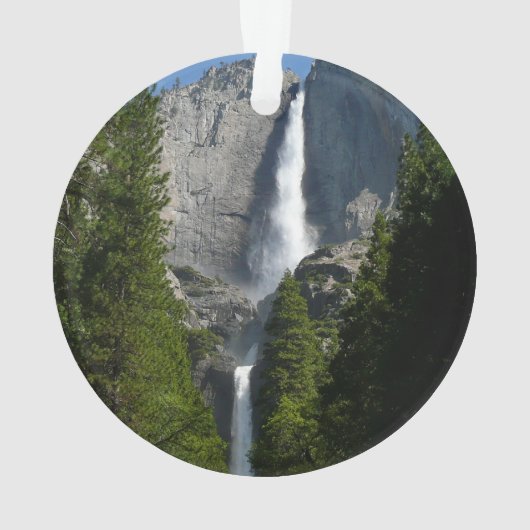 ヨセミテ滝IIヨセミテ国立公園 オーナメント (裏面)