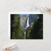 ヨセミテ滝IIヨセミテ国立公園 カード (正面/裏面インサイチュ)