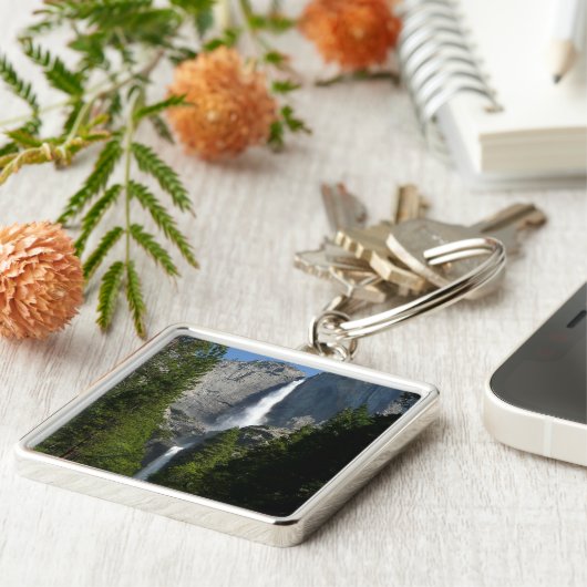 ヨセミテ滝IIヨセミテ国立公園 キーホルダー (側面)