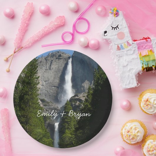 ヨセミテ滝IIヨセミテ国立公園 ペーパープレート (パーティー)