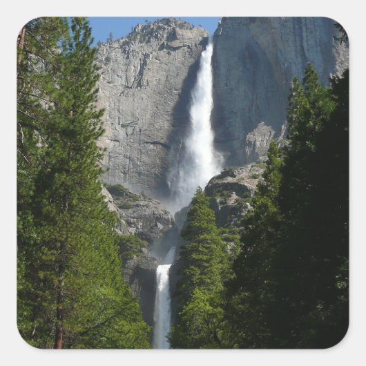 ヨセミテ滝IIヨセミテ国立公園 ラウンドシール (正面)