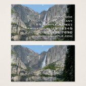 ヨセミテ滝IIIヨセミテ国立公園 (正面&裏面)