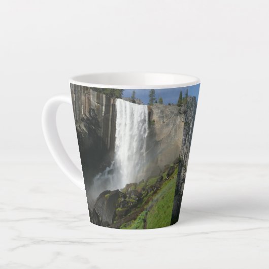 ヨセミテ滝IIIヨセミテ国立公園 カフェラテマグ (左アングル)