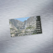 ヨセミテ滝IIIヨセミテ国立公園 マグネット名刺 (インサイチュ)