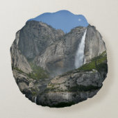 ヨセミテ滝IIIヨセミテ国立公園 ラウンドクッション (裏面)