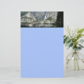 ヨセミテ滝IIIヨセミテ国立公園 便箋 (スタンド正面)