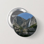 ヨセミテ滝IIIヨセミテ国立公園 缶バッジ (正面&裏面)