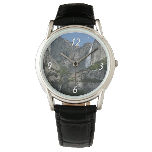 ヨセミテ滝IIIヨセミテ国立公園 腕時計 (正面)