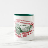 ヨセミテ登山カラビナー ツートーンマグカップ (中央)