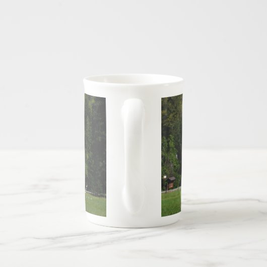 ヨセミテ礼拝堂 ボーンチャイナマグカップ (裏面)