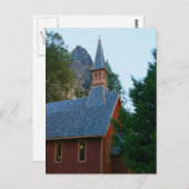 ヨセミテ礼拝堂 ポストカード (正面/裏面)