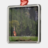 ヨセミテ礼拝堂 メタルオーナメント (左)