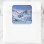 ヨセミテ秋サンライズ スクエアシール (バッグ)