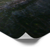 ヨセミテ秋反射 ポスター (角)