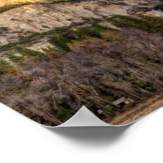 ヨセミテ秋名勝,カリフォルニア ポスター (角)