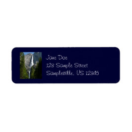 ヨセミテ秋差出人住所ラベル ラベル