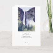 ヨセミテ秋2ヨセミテ国立公園 シーズンカード (裏面)