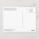 ヨセミテ秋5月 ポストカード (裏面)