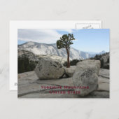 ヨセミテ統一された、州ヴィンテージ観光旅行の追加 ポストカード (正面/裏面)