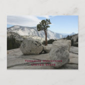ヨセミテ統一された、州ヴィンテージ観光旅行の追加 ポストカード (正面)