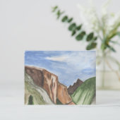 ヨセミテ絵画バレーの ポストカード (スタンド正面)