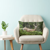 ヨセミテ鹿自然撮影 ランバークッション (椅子)