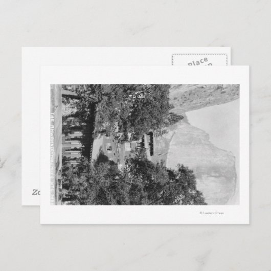 ヨセミテ,カリフォルニア州 – ザアーワニーロッジ&エルカピタン ポストカード (正面/裏面)