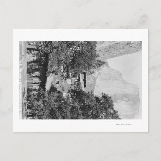 ヨセミテ,カリフォルニア州 – ザアーワニーロッジ&エルカピタン ポストカード (正面)