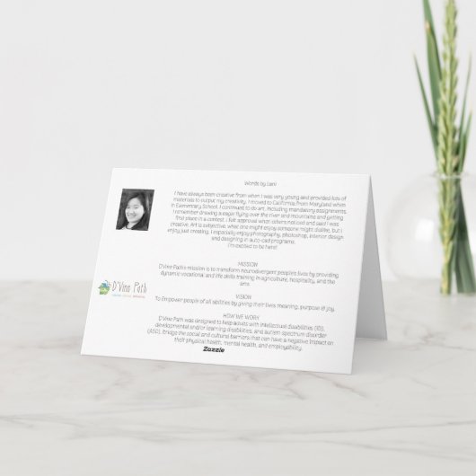 ヨセミテ カード (裏面)