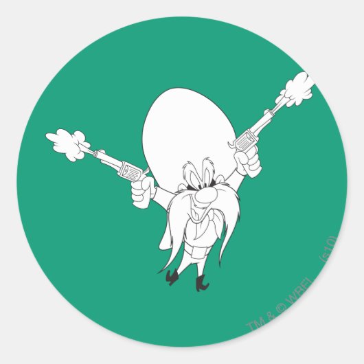 ヨセミテ・サム・ガンズブラーニング ラウンドシール (正面)