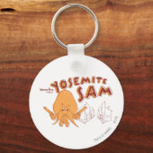 ヨセミテ・サム・ワーナー・ブラザーズ。プレゼント キーホルダー (正面)