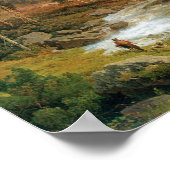 ヨセミテ・ネバダ滝 ポスター (角)