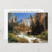 ヨセミテ・ネバダ滝 ポストカード (正面/裏面)