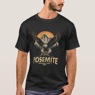 ヨセミテ ハクトウワシ ヴィンテージTシャツ 国立公園 ワイルド Tシャツ