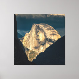 ヨセミテ - ハーフドーム - (キャンバス 40" x 40") キャンバスプリント