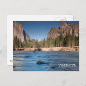 ヨセミテ・バレービュー ポストカード (正面/裏面)
