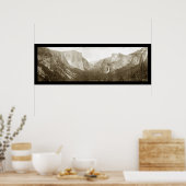 ヨセミテ・ビルツェエ写真1915 ポスター (キッチン)