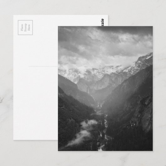 ヨセミテ ポストカード (正面/裏面)