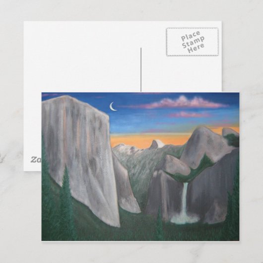 ヨセミテ ポストカード (正面/裏面)