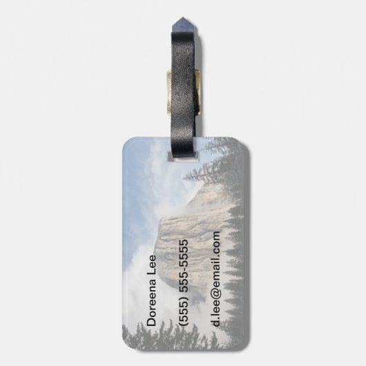ヨセミテ ラゲッジタグ (裏面縦)