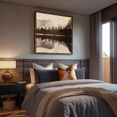 ヨセミテ – 鏡湖 – 国立公園 キャンバスプリント