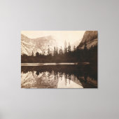 ヨセミテ – 鏡湖 – 国立公園 キャンバスプリント (正面)