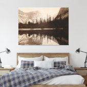 ヨセミテ – 鏡湖 – 国立公園 キャンバスプリント (インサイチュ (寝室))