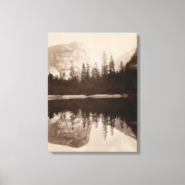 ヨセミテ – 鏡湖 – 国立公園 キャンバスプリント