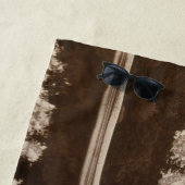 ヨセミテ – 鏡湖 – 国立公園 ビーチタオル (インサイチュ)