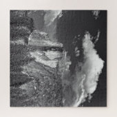 ヨセミテ – Half Dome - B-n-W - 20x20 - 676個 ジグソーパズル (横)